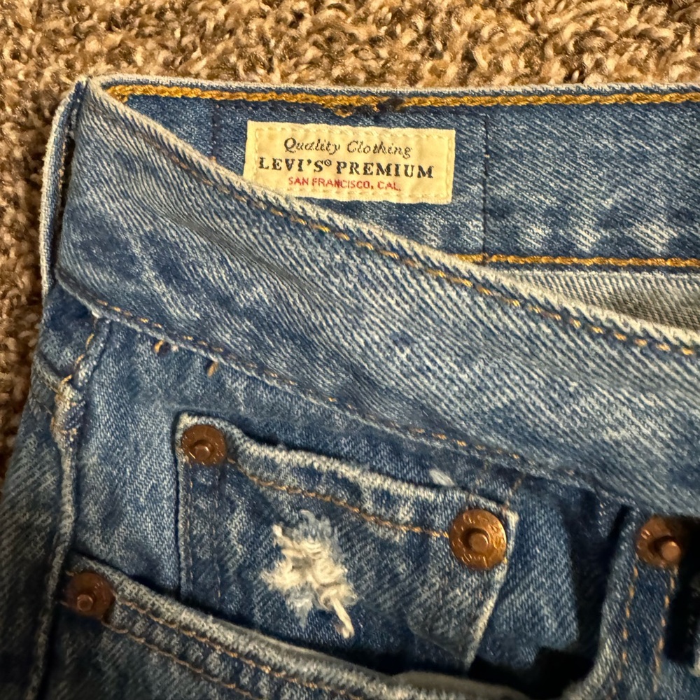 Levi’s Wedgie Icon Jeans in Athens Hera Size 26 - Picture 9 of 13